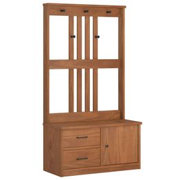 Eteisen säilytyskaluste, Hallin puu SANDENS, 87x40x159,5 cm, eri värejä (43789)