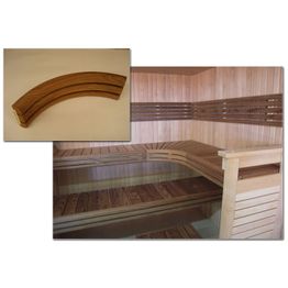 Etulaudan kulmakaari pyöristetty 150x500mm radiatamänty