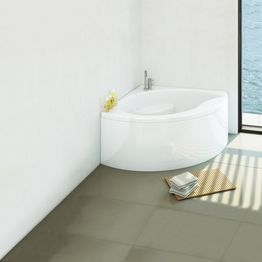 Etulevy kylpyammeeseen Nordhem Glimminge Nordurit valkoinen