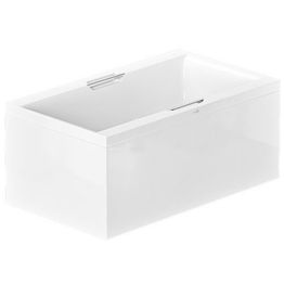 Etulevy kylpyammeeseen Nordhem Höllviken Standard 1250 mm valkoinen