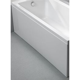 Etulevy kylpyammeeseen Nordhem Marholmen Standard 1700 mm valkoinen