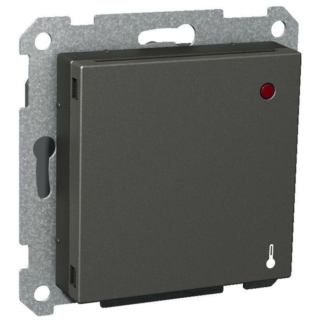 Lattiatermostaatti 5-50C 16A 230V UKR antrasiitti Exxact