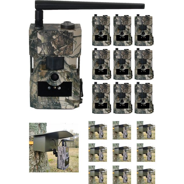 Riistakamera BolyGuard 584 BG584-T2 V2 4G 10 kpl sis. 10 x 3 kk Molnus-SIM