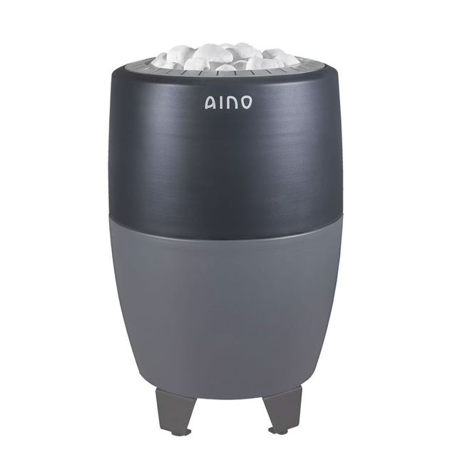 Vaihdettava kuori Aino-kiuas yläosa Stone Gray