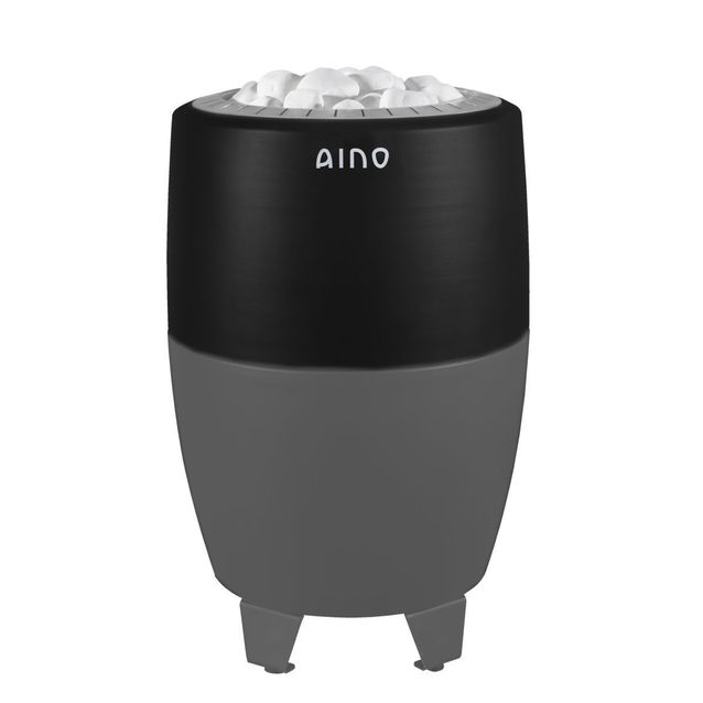 Vaihdettava kuori Aino-kiuas yläosa Midnight Black