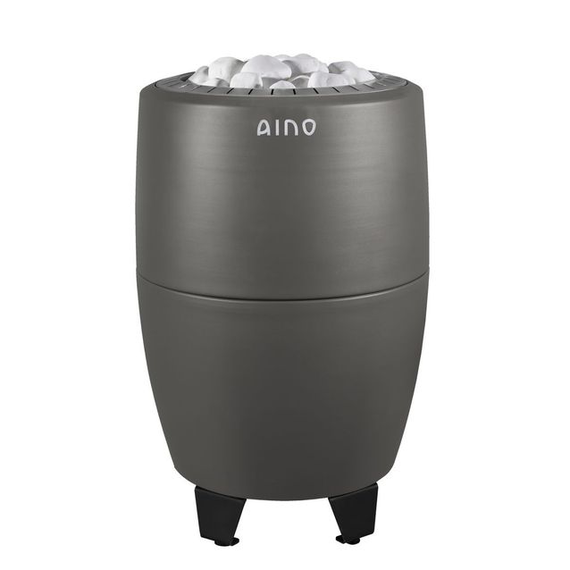 Sähkökiuas Aino-kiuas 9 kW 8-12 m³ erillinen ohjaus Silver Moonlit