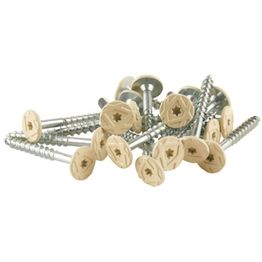 Asennusruuvi Fibrotech akustiikkalevyille, 5x45mm, 100kpl, beige