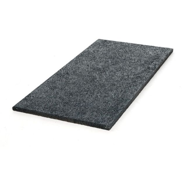 Akustiikkalevy Fibrotech Multifin 600x1200 mm musta