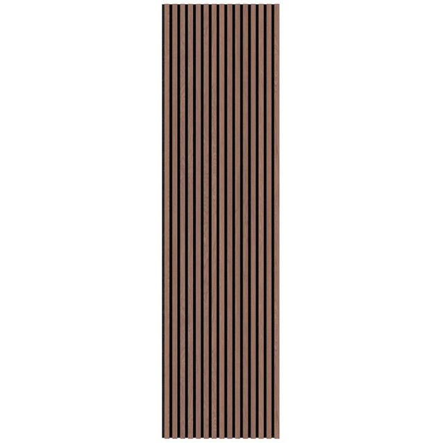 Akustiikkapaneeli Fibrotech Basic 22x605x2440 mm pähkinä