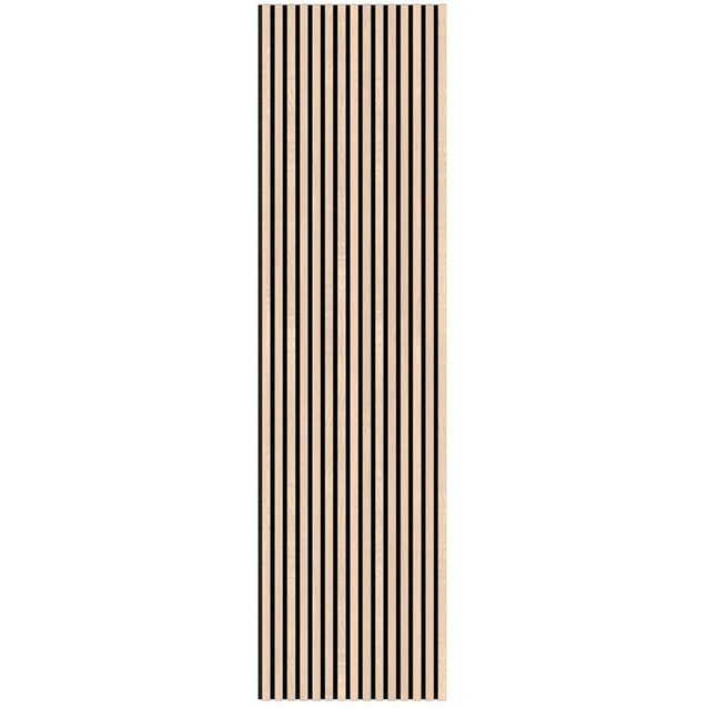 Akustiikkapaneeli Fibrotech Basic 22x605x3000 mm vaalea tammi