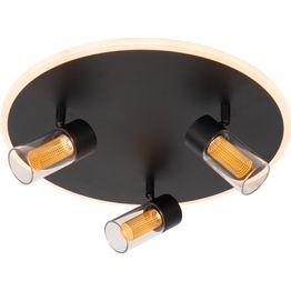 Plafondi Lucide Everina, Ø40cm, IP20, 5W, musta