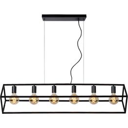 Riippuvalaisin Lucide Fabian, 25x120cm, IP20, musta