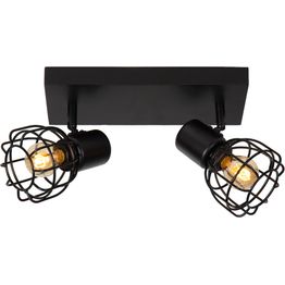 Kattospotti Lucide Filox, 10x27cm, IP20, musta