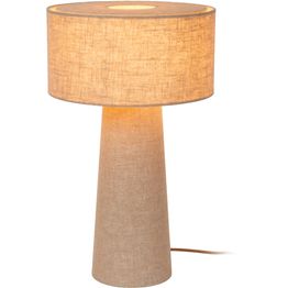 Pöytävalaisin Lucide Leeroy, Ø30cm, IP20, beige