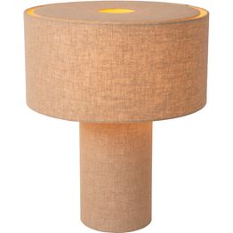 Pöytävalaisin Lucide Leeroy, 42x42cm, IP20, beige