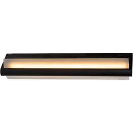 Seinävalaisin Lucide Wanda, 10.2x45cm, IP44, 15W, musta