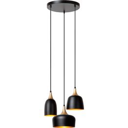 Riippuvalaisin Lucide Chayanne, Ø30cm, IP20, musta