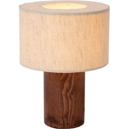 Pöytävalaisin Lucide Tachina, 15x15cm, IP20, beige