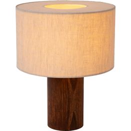 Pöytävalaisin Lucide Tachina, 25x25cm, IP20, beige