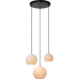 Riippuvalaisin Lucide Bina, Ø40cm, IP20, valkoinen