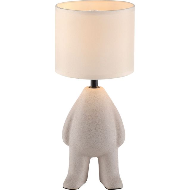 Pöytävalaisin JustLight Ted seisova, beige
