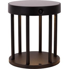 Pöytävalaisin Lucide Jackson, Ø16cm, IP54, 2W, musta