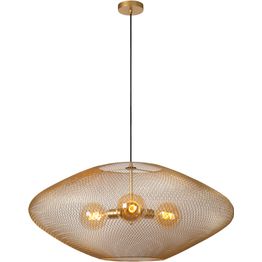 Riippuvalaisin Lucide Mesh, Ø85cm, IP20, kulta