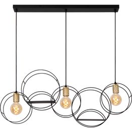 Riippuvalaisin Lucide Circle, 15x104cm, IP20, musta