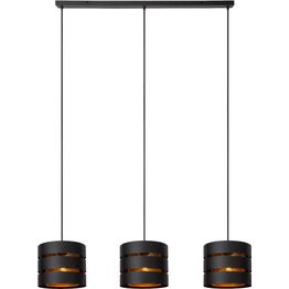 Riippuvalaisin Lucide Rosas, 26x130cm, IP20, musta