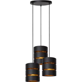 Riippuvalaisin Lucide Rosas, Ø43cm, IP20, musta