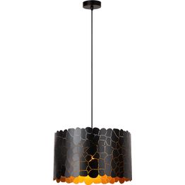 Riippuvalaisin Lucide Almelo, Ø40cm, IP20, musta