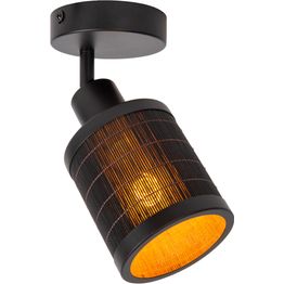 Kattospotti Lucide Tagalog, Ø10cm, IP20, musta