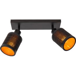 Kattospotti Lucide Tagalog, 10x32cm, IP20, musta