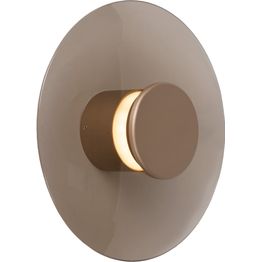 Seinävalaisin Lucide Santiago, Ø23cm, IP20, 10W, meripihka