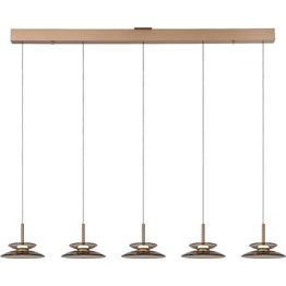 Riippuvalaisin Lucide Santiago, 23x150cm, IP20, 10W, meripihka