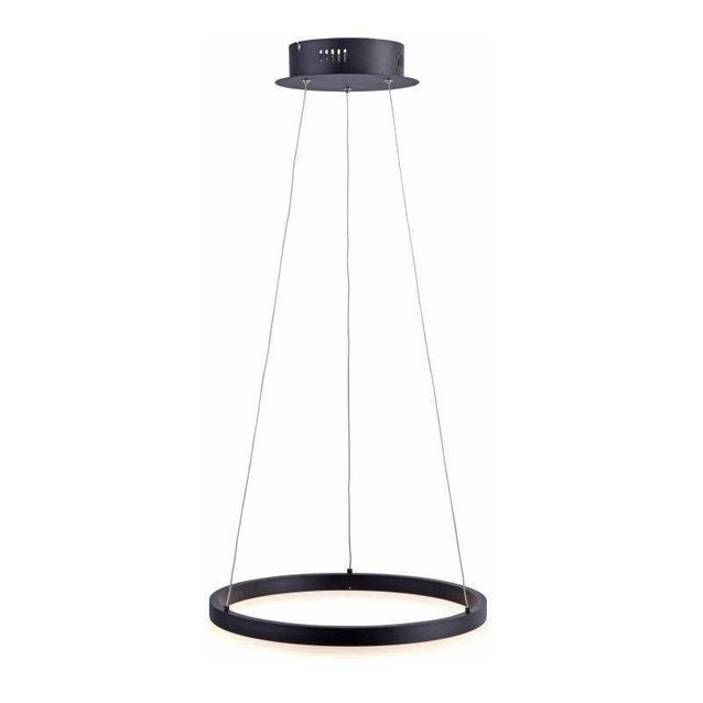 LED-riippuvalaisin Paul Neuhaus Titus Ø45cm 28W himmennettävä antrasiitti