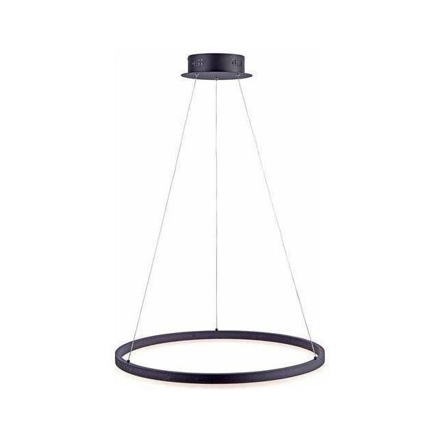 LED-riippuvalaisin Paul Neuhaus Titus Ø60cm 38W himmennettävä antrasiitti
