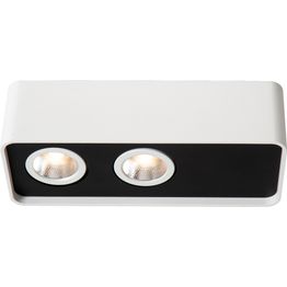 Kattospotti Lucide Angular, 7x18cm, IP20, 5W, valkoinen