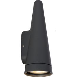 Seinävalaisin Lucide Wizard, 8.5x7.8cm, IP54, antrasiitinharmaa