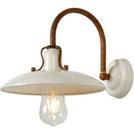Seinävalaisin Lucide Römer, 32x24cm, IP20, beige