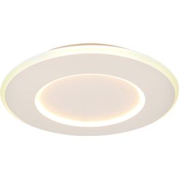 Plafondi Lucide Axelle, Ø39.6cm, IP20, 24W, valkoinen