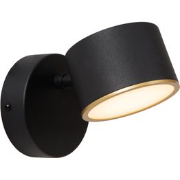 Seinävalaisin Lucide Gian, 11x17cm, IP20, 9W, musta