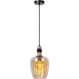 Riippuvalaisin Lucide Ilona, Ø22cm, IP20, meripihka