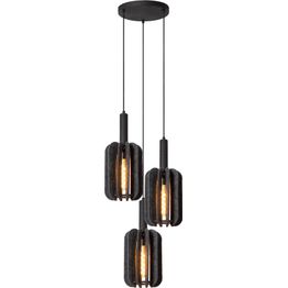 Riippuvalaisin Lucide Rafal, Ø50cm, IP20, harmaa