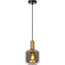 Riippuvalaisin Lucide Joanet, Ø16cm, IP20, harmaa