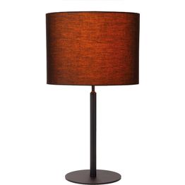 Pöytävalaisin Lucide Maya, Ø26cm, IP20, musta