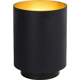 Pöytävalaisin Lucide Suzy, Ø12cm, IP20, musta