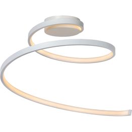 Plafondi Lucide Maxence, Ø46cm, IP20, 24W, valkoinen