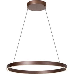 Riippuvalaisin Lucide Liane, Ø80cm, IP20, 36W, ruskea