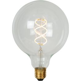 Filamenttilamppu Lucide G125, Ø12.5cm, IP20, 4.9W, kirkas